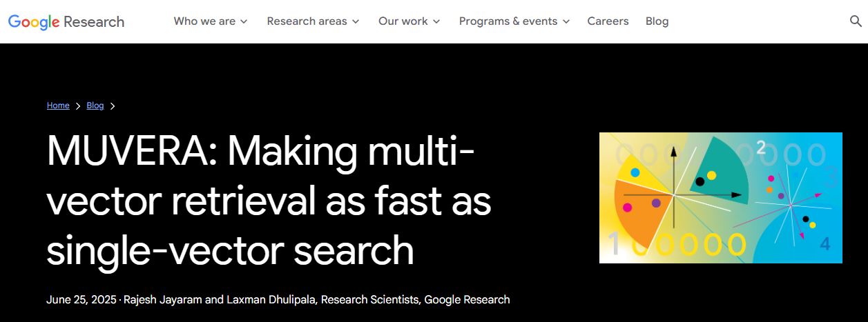 google muvera search