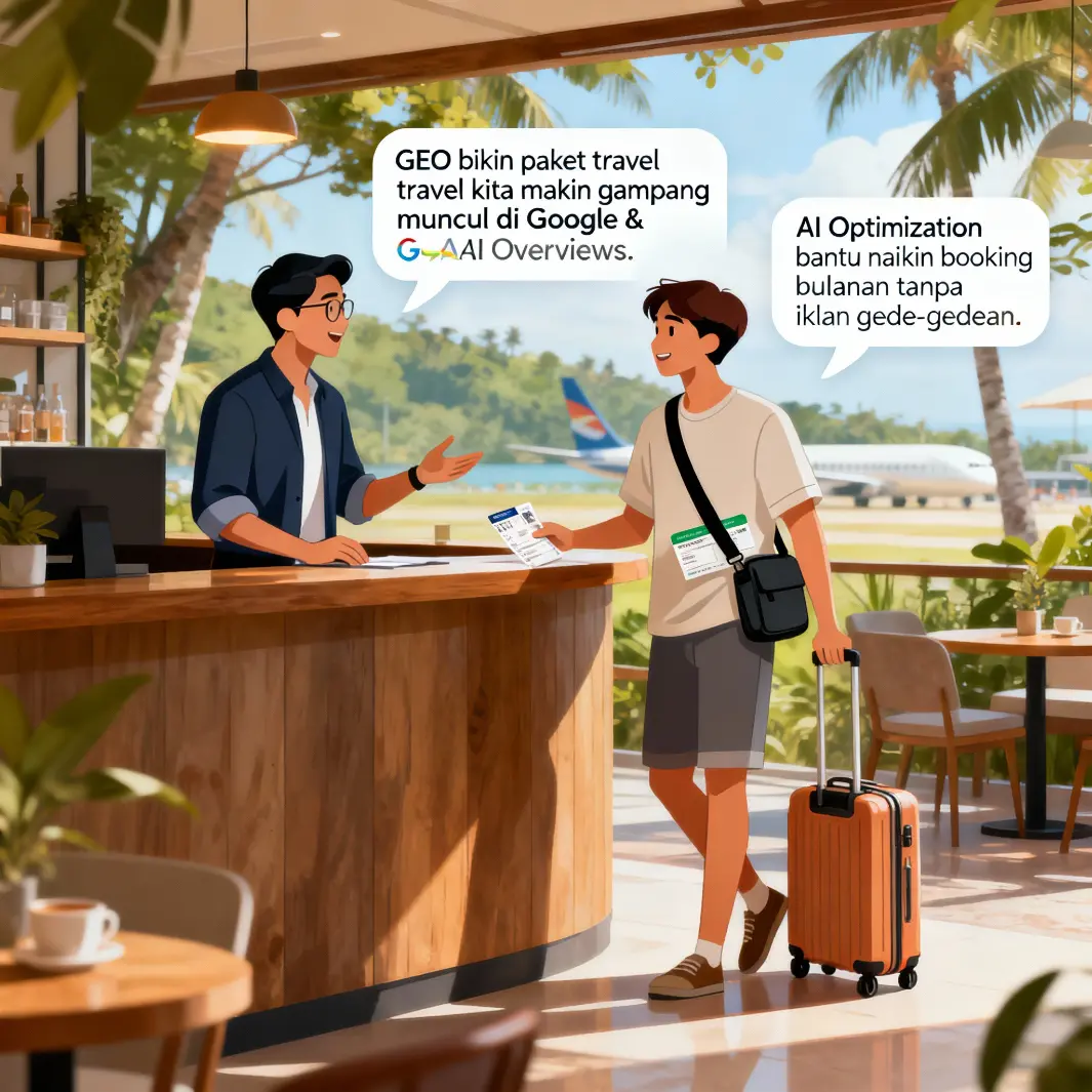 Studi Kasus Perusahaan Indonesia yang Berhasil Masuk Google AI Overviews (AEO)